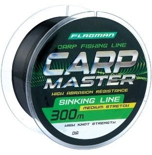 Леска Flagman монофильная Carp Master FL06300030 0.3 мм черный купить,NaN