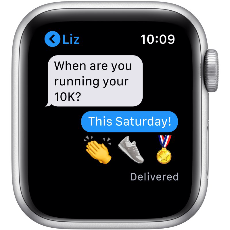 Смарт-часы Apple Watch Series SE 44mm MYDQ2 Sport Band White- Silver купить,NaN
