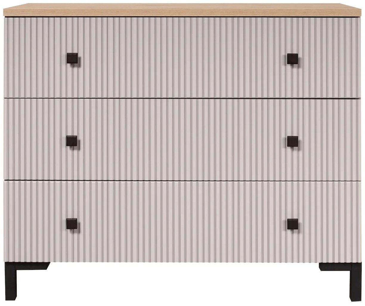 Комод Ружанна мебель Мадрид, 104x45x87 см, бежевый купить,NaN