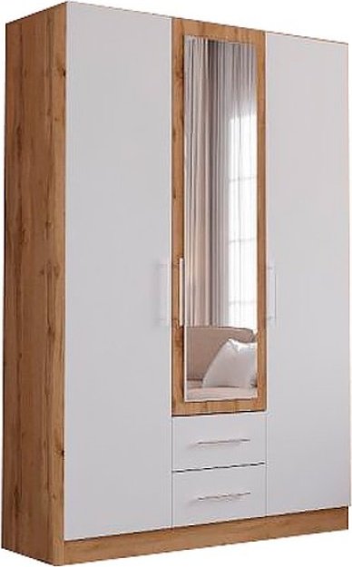 Распашной шкаф Grand Miks Атлант , 135x205х45 см, белый, мультиколор купить,NaN