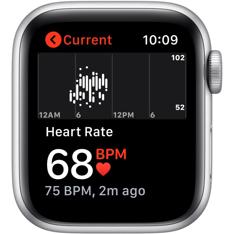 Смарт-часы Apple Watch Series SE 44mm MYDQ2 Sport Band White- Silver купить,NaN