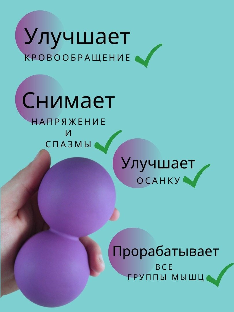 Массажер Sportleader SPL120606 мяч разминающий купить,1599