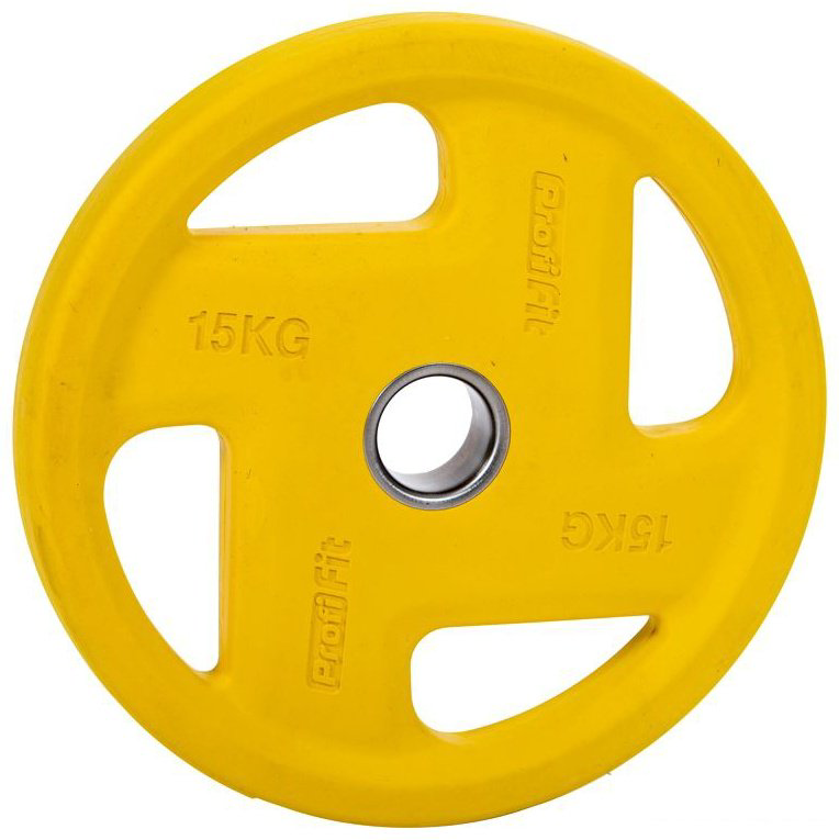 Диск PROFI-FIT FASSION-15 15 кг желтый