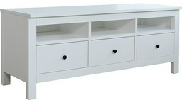 ТВ-тумба напольная Пинскдрев Нортон, 147.7x59.8x46.5 см, белый