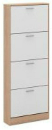 Обувница IMPERIAL 60x18.4x157 см, ЛДСП