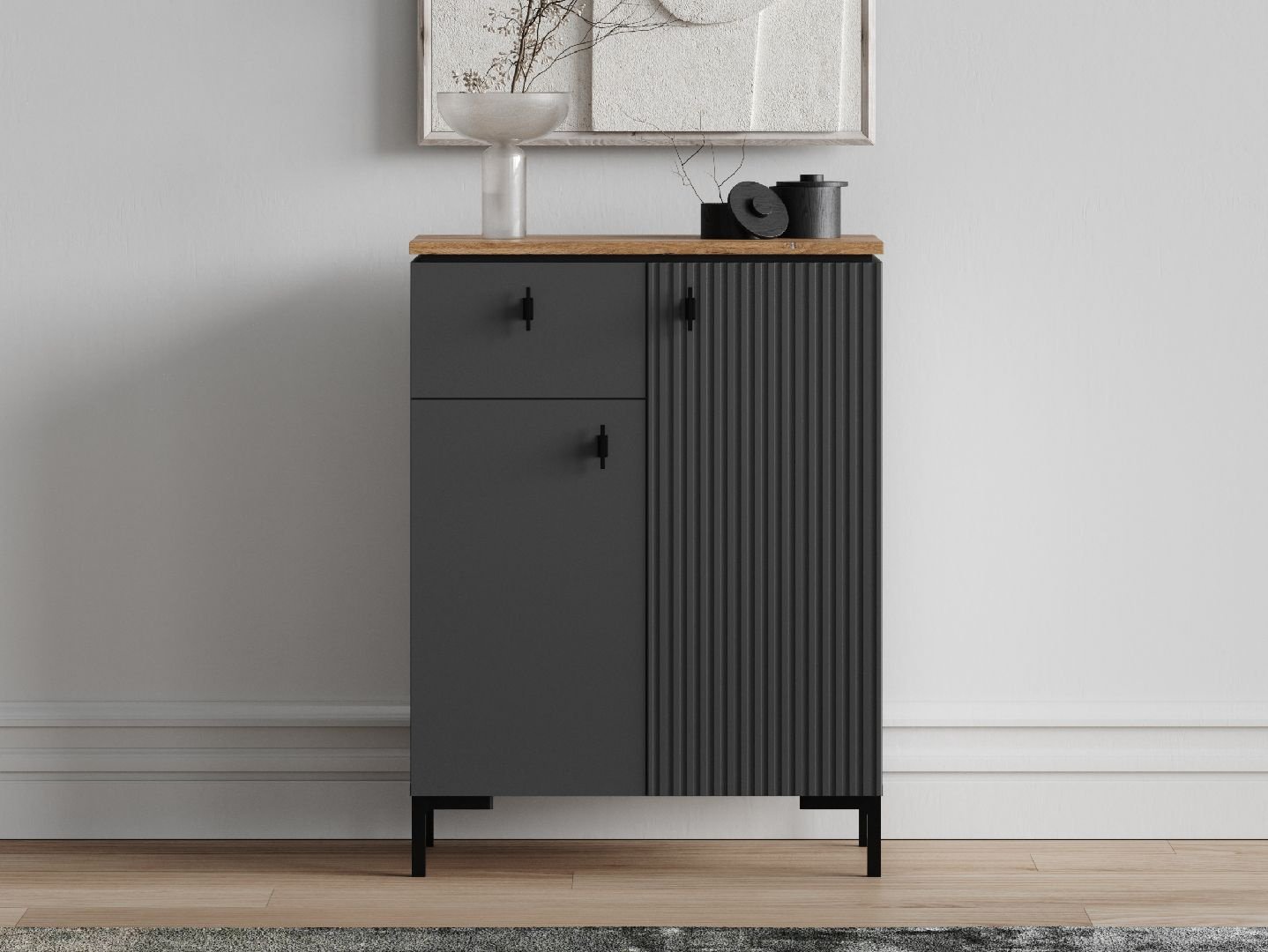Тумба для обуви 70x41x94 см, ЛДСП купить,NaN