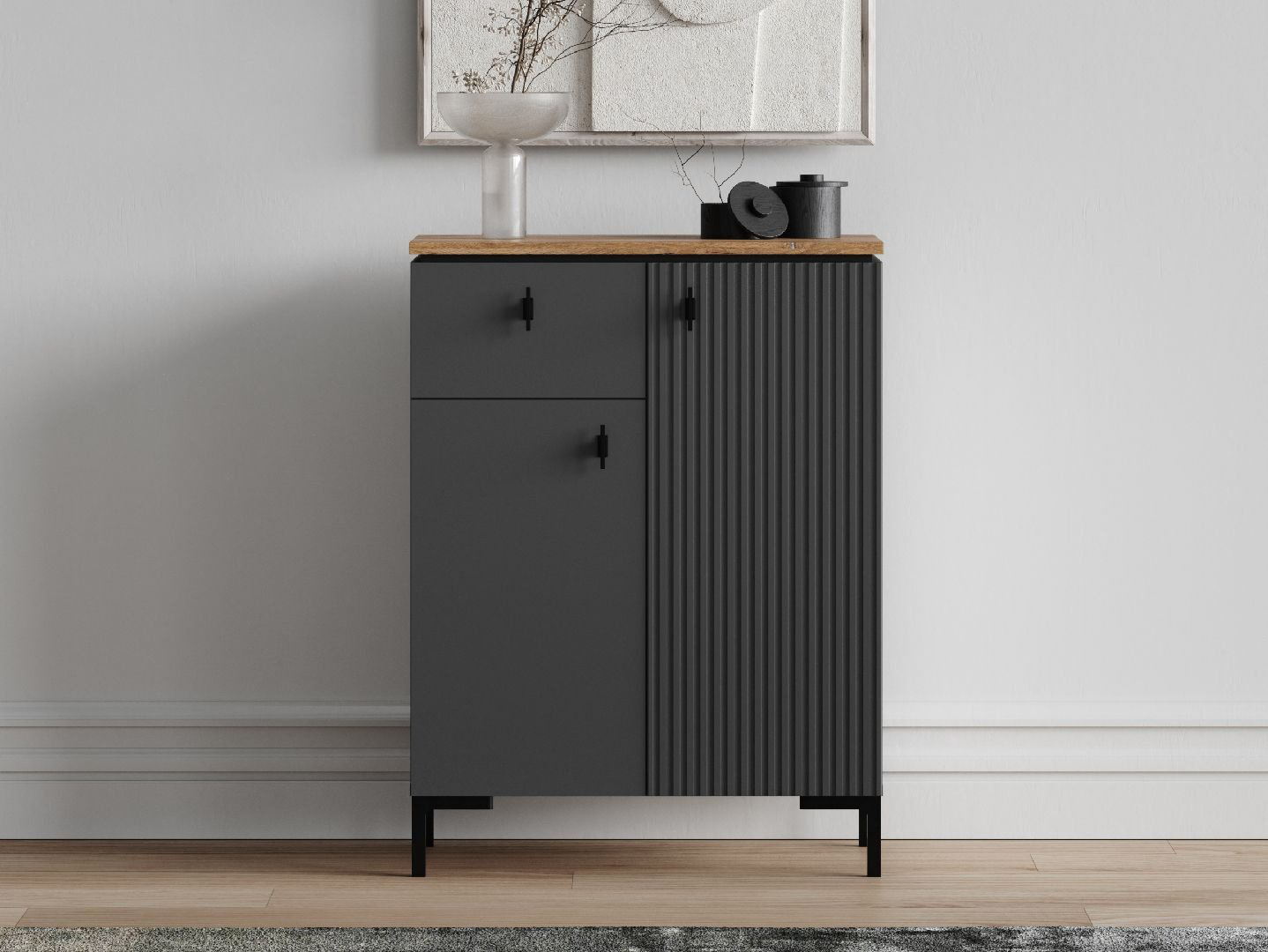 Тумба для обуви 70x41x94 см, ЛДСП купить,NaN