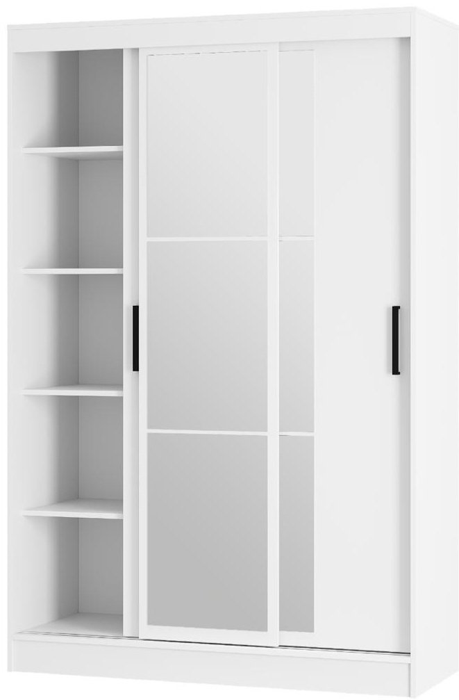Шкаф-купе BTS Тайм, 131x200х50 см, белый, кремовый купить,NaN