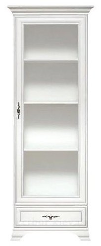 Шкаф-витрина Кентуки напольный REG1W1S(N) 210х69.5х44 см купить,NaN