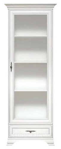 Шкаф-витрина Кентуки напольный REG1W1S(N) 210х69.5х44 см купить,NaN