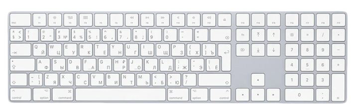 Клавиатура Apple Magic Keyboard MQ052RS/A серебристый