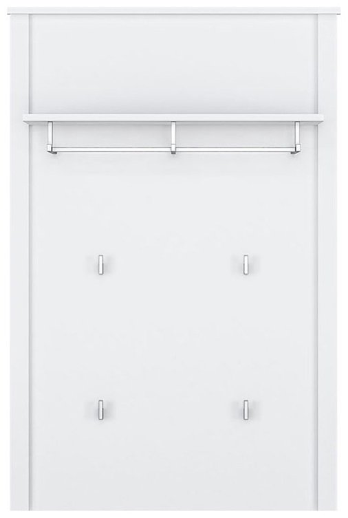 BRW Вешалка панель ЛДСП, 81x122 см, Хельга WIE/80 Белый купить,NaN