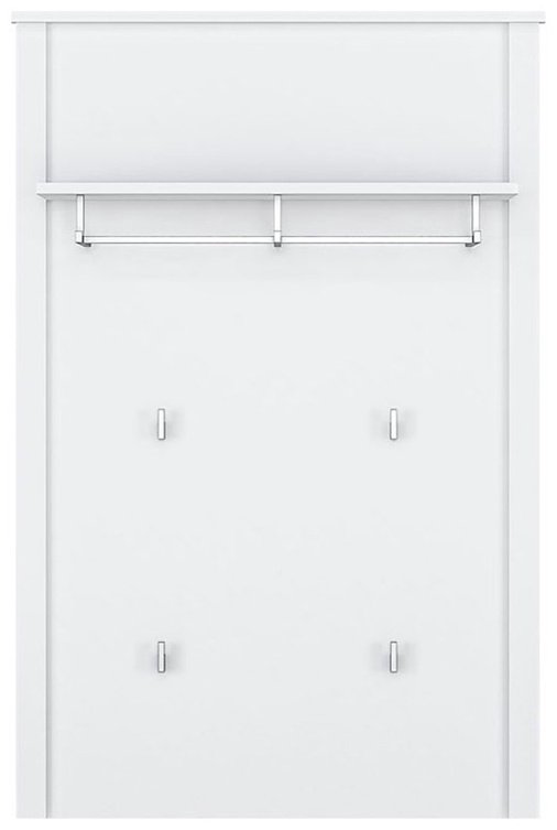 BRW Вешалка панель ЛДСП, 81x122 см, Хельга WIE/80 Белый купить,NaN