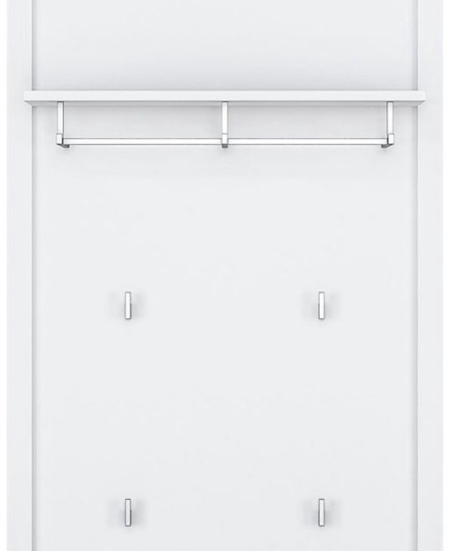 BRW Вешалка панель ЛДСП, 81x122 см, Хельга WIE/80 Белый купить,NaN