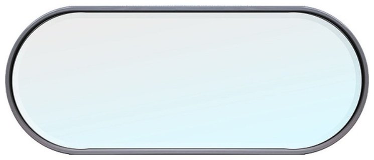 Зеркало настенное Пинскдрев 100x40 см купить,NaN