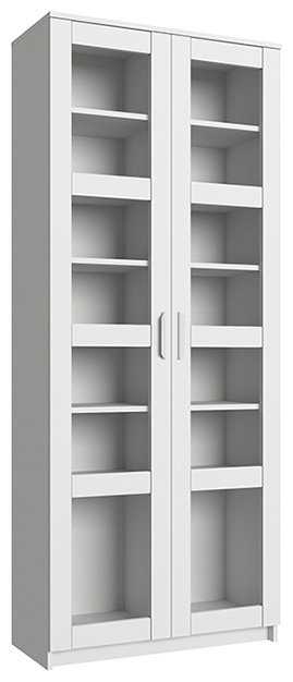 Шкаф-витрина АНРЭКС напольный Скаген 2V 190х78х35 см купить,NaN