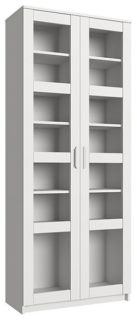 Шкаф-витрина АНРЭКС напольный Скаген 2V 190х78х35 см купить,NaN