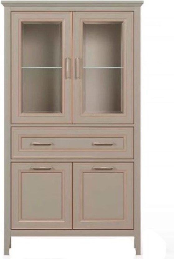 Шкаф-витрина напольный BUGA_478313 170х95х40.5 см купить,NaN