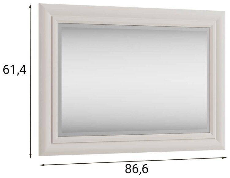 Зеркало настенное АНРЭКС 86.6x61.4 см купить,NaN