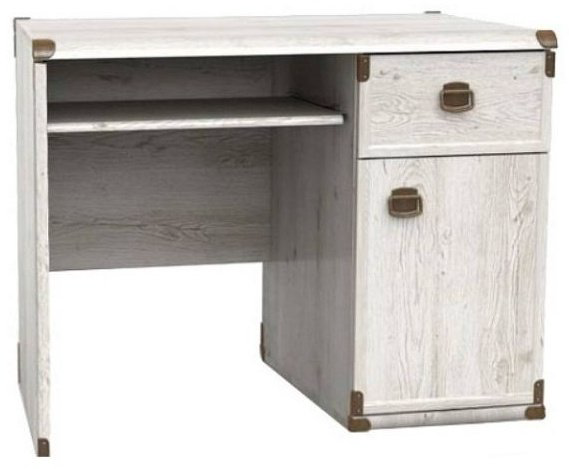 Стол компьютерный Гербор Индиана, 120х65x78 см, светло серый купить,NaN
