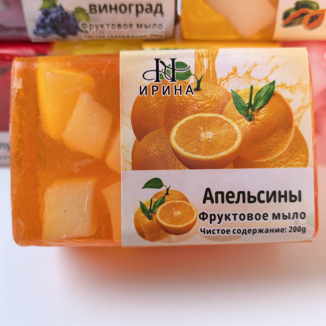 Кусковое мыло туалетное Фруктовый 1 шт купить,NaN