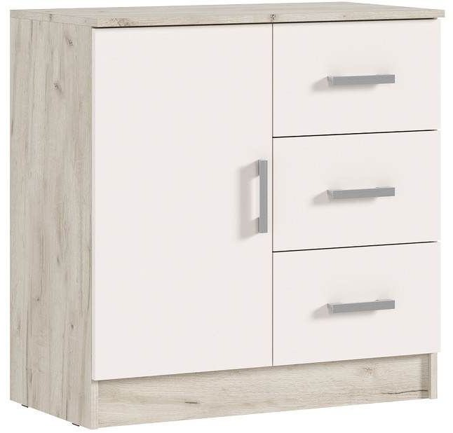 Комод МИФ Бася MGC12458, 80x43x82 см, коричневый, бежевый купить,NaN