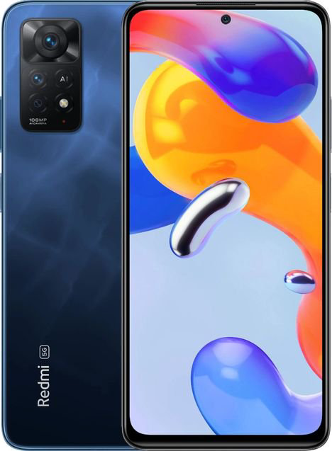 Смартфон Xiaomi Redmi Note 11 Pro 5G 6/64Gb NFC Atlantic Blue  купить,NaN