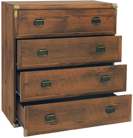 Комод Гербор Индиана, 80x40x87 см, коричневый купить,NaN