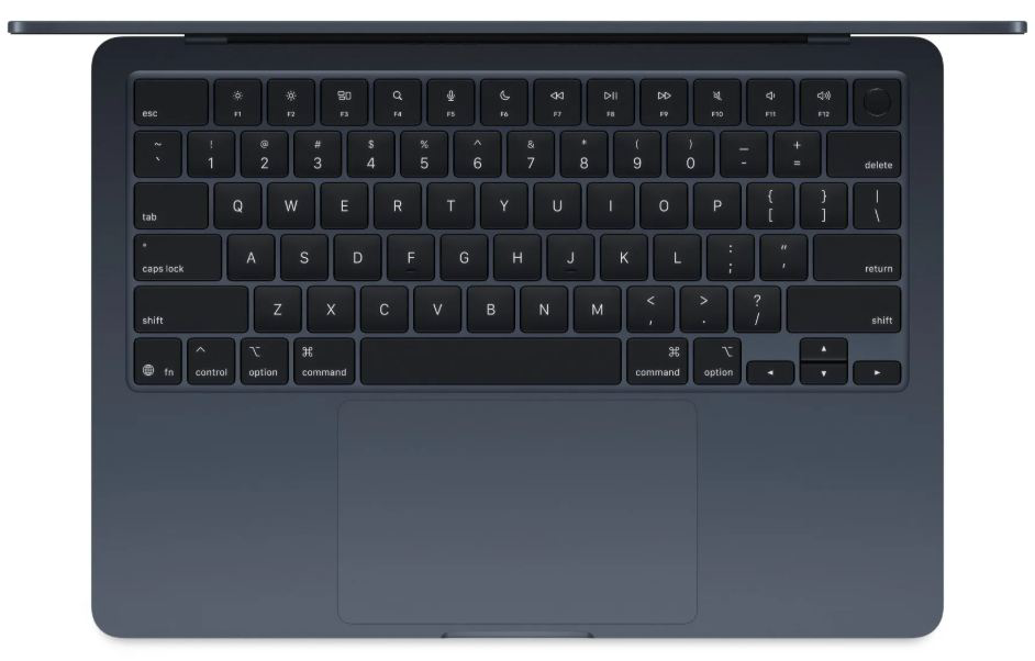 Ноутбук Apple MacBook Air 13 2025 M4 16/512GB MW133RU/A Midnight  купить,665000