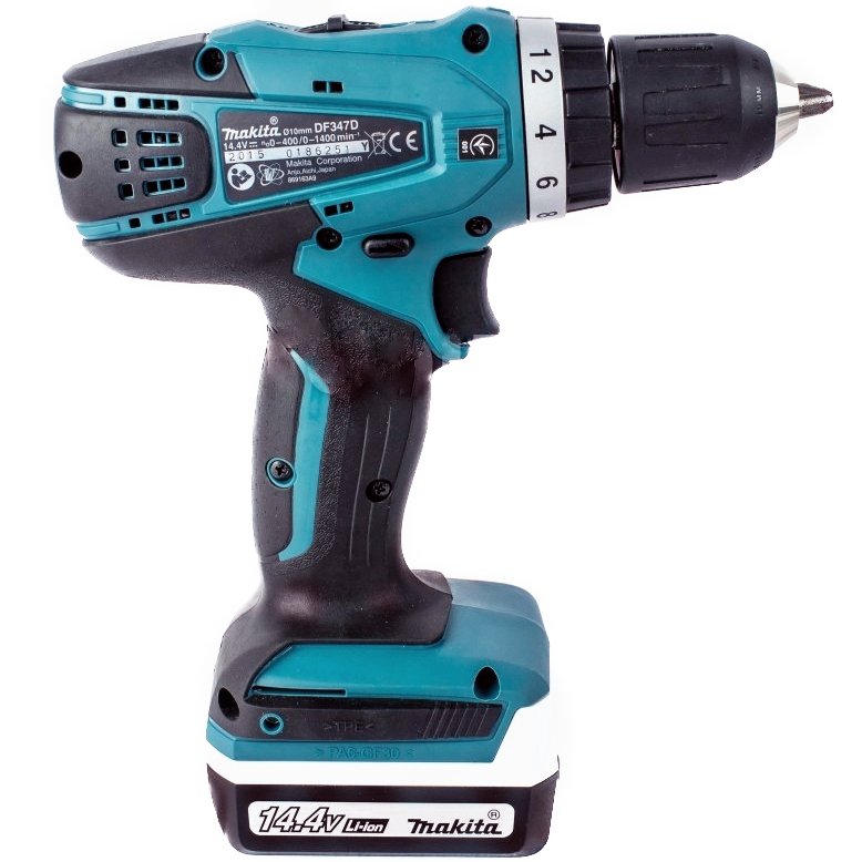 Дрель-шуруповерт Makita DF347DWE купить,0