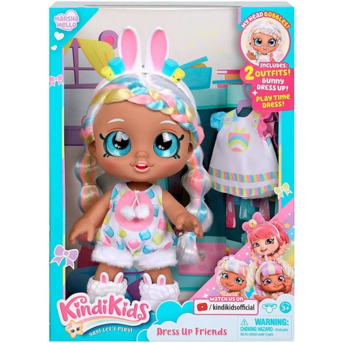 Кукла Kindi Kids Марша Меллоу Зайчик 38834 25см   купить,NaN