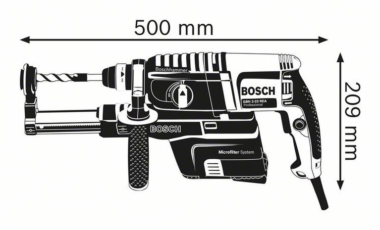 Перфоратор Bosch GBH 2-23 REA - ForteMarket Перфоратор Bosch GBH 2-23 REA купить,0