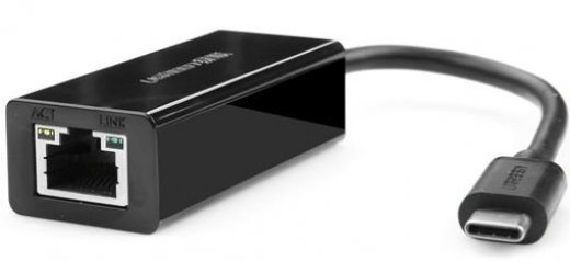 Конвертер Ugreen USB 3.1 Type C на LAN Rj-45 30287 черный купить,NaN