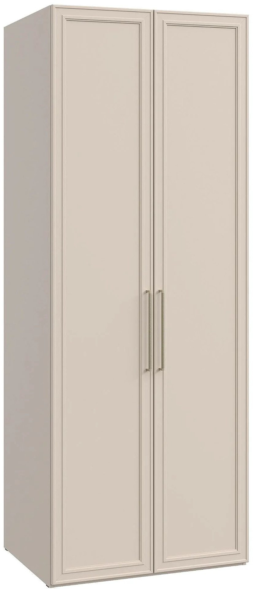 Распашной шкаф Шатура Montreal 2D-1, 89x233х62 см, бежевый купить,NaN