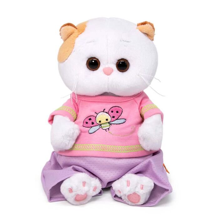 Мягкая игрушка Basik Ли-Ли Baby в футболке с божьей коровкой 20см купить,NaN