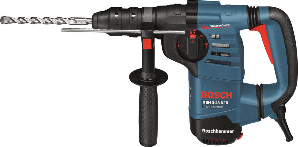 Перфоратор Bosch GBH 3-28 DFR Professional синий купить,0