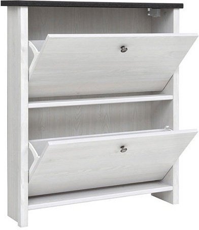 Обувница BRW Брест 75x18.50x87 см, ЛДСП купить,NaN