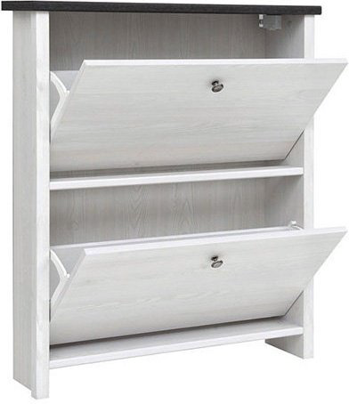 Обувница BRW Брест 75x18.50x87 см, ЛДСП купить,NaN