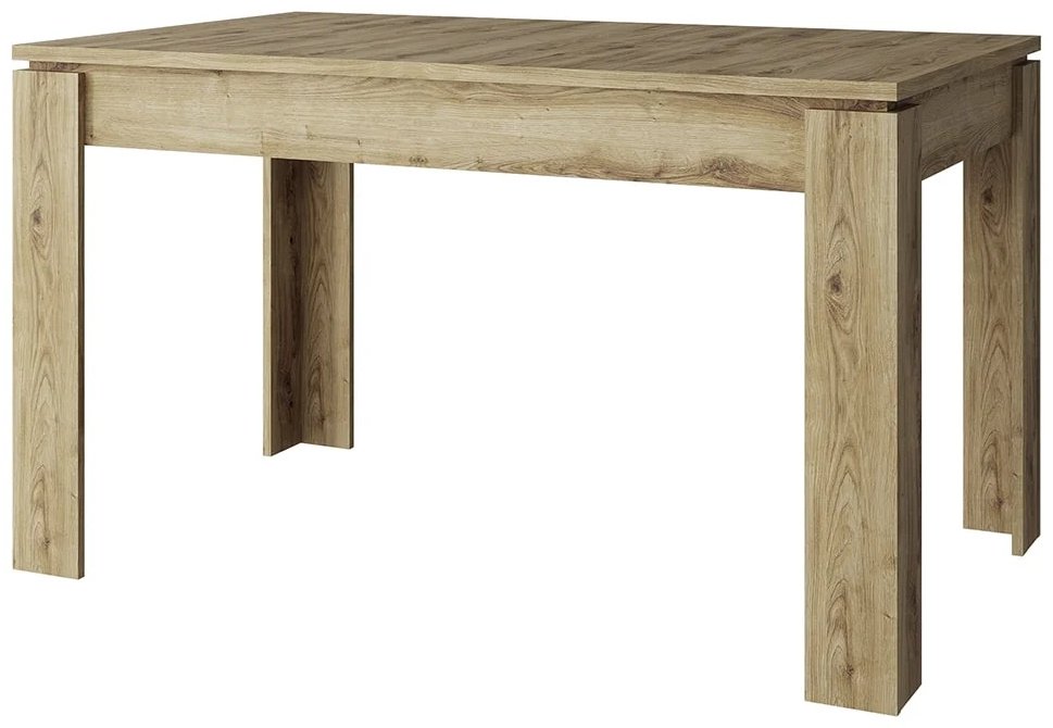 Раздвижной стол Дорсет, 132х80x76 см, ЛДСП, светло-коричневый купить,NaN
