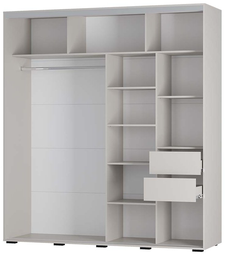 Шкаф-купе BTS Крафт, 196.2x217.6х59.4 см, бежевый - ForteMarket Шкаф-купе BTS Крафт, 196.2x217.6х59.4 см, бежевый купить,NaN