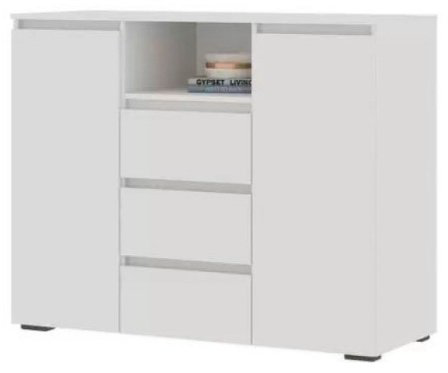 Комод Хелен КМ01, 120x46.5x96 см, белый купить,NaN