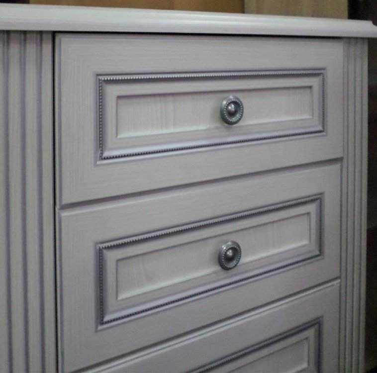 Комод Гербор Вайт, 63x44.50x97 см, белый купить,NaN
