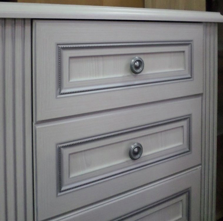 Комод Гербор Вайт, 63x44.50x97 см, белый купить,NaN