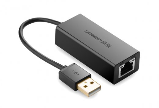 Конвертер Ugreen USB 2.0 на LAN 20254 черный