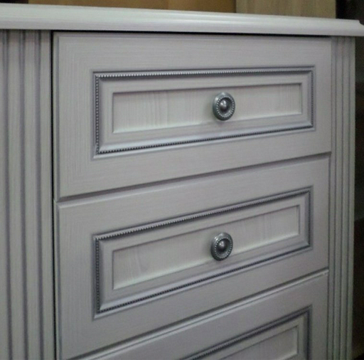 Комод Гербор Вайт, 63x44.50x97 см, белый