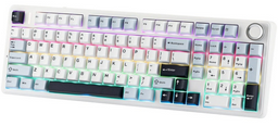 Клавиатура AULA F99 Pro White-Blue