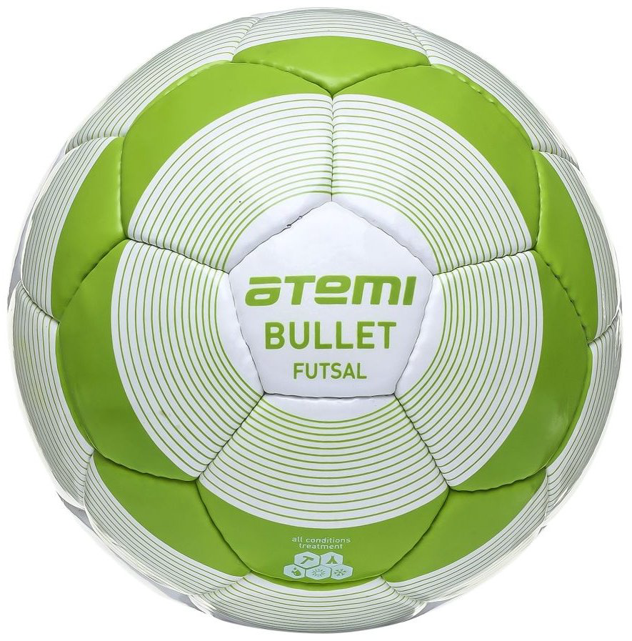 Мяч ATEMI BULLET FUTSAL для футбола размер 4 купить,8000