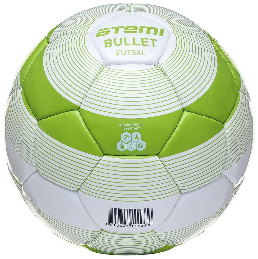 Мяч ATEMI BULLET FUTSAL для футбола размер 4 купить,8000