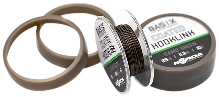 Рыболовный поводок Korda KBX010 зеленый купить,NaN