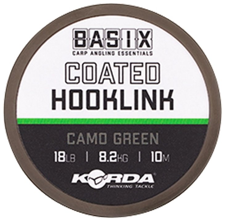 Рыболовный поводок Korda KBX010 зеленый купить,NaN